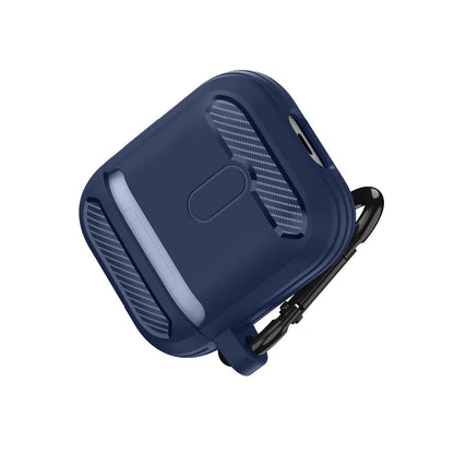 Husa Techsuit Carbon pentru Apple AirPods Gen 2 / Gen 1, Roz