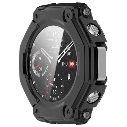 Husa Techsuit Defense360 Pro pentru Amazfit T-Rex 3, Neagra