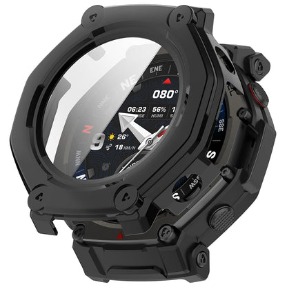 Husa Techsuit Defense360 Pro pentru Amazfit T-Rex 3 Pro, Neagra