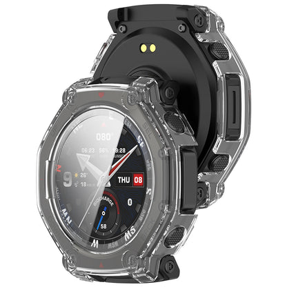 Husa Techsuit Defense360 Pro pentru Amazfit T-Rex 3 Pro, Transparenta