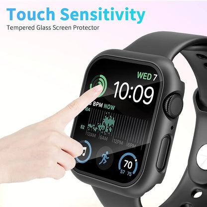 Husa Techsuit Defense360 Pro pentru Apple Watch 40mm Series, Neagra