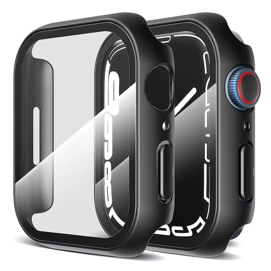 Husa Techsuit Defense360 Pro pentru Apple Watch 7 41mm Series, Neagra