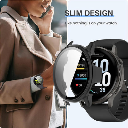 Husa Techsuit Defense360 Pro pentru Garmin Venu 4 41mm, Bleumarin