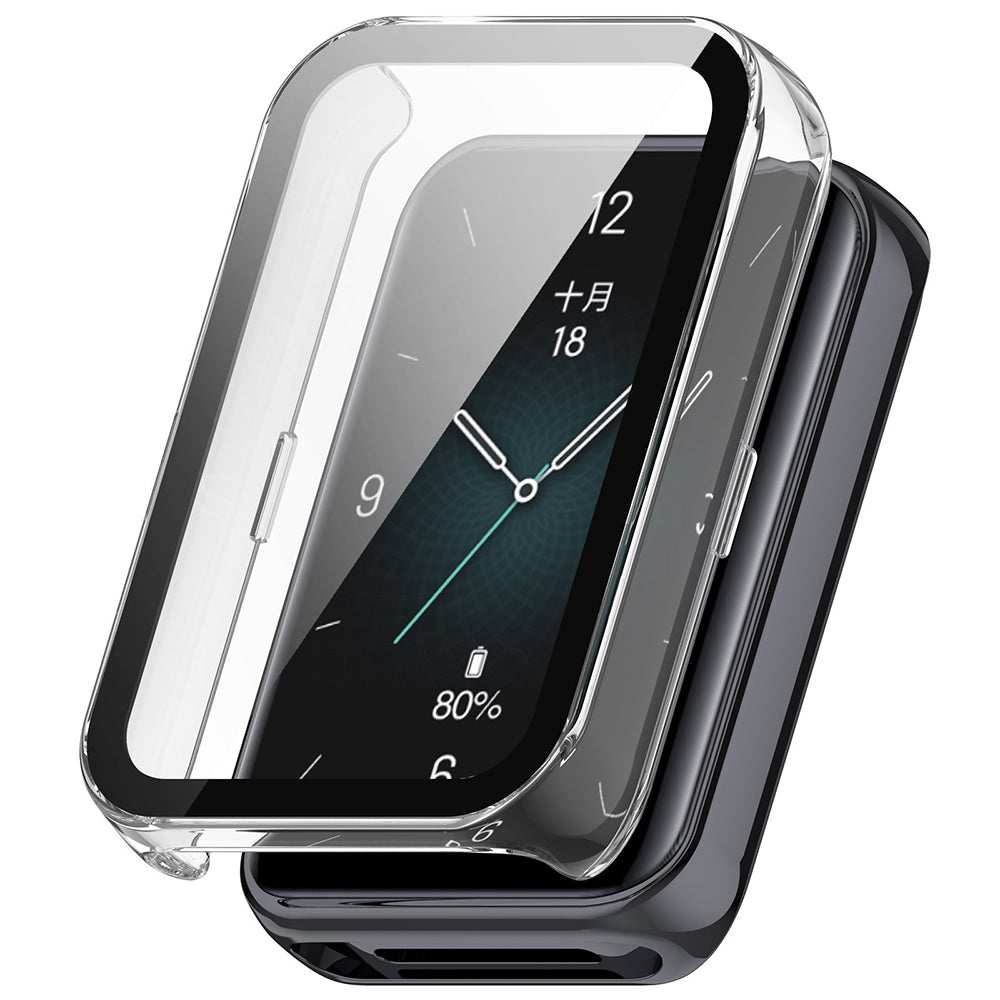 Husa Techsuit Defense360 Pro pentru Honor Band 10 / Band 9, Transparenta