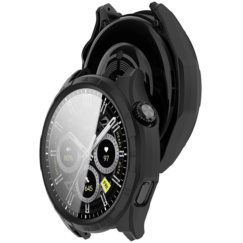 Husa Techsuit Defense360 Pro pentru Honor Watch 6, Neagra