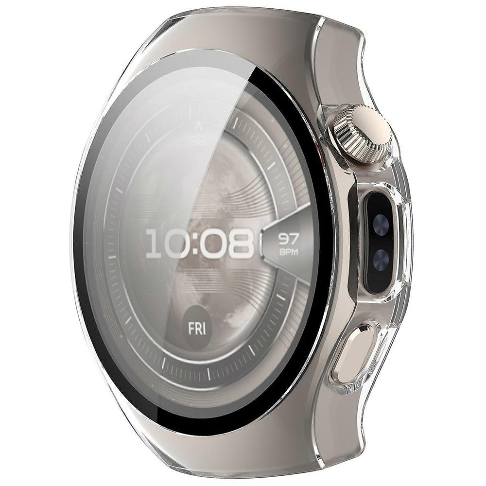 Husa Techsuit Defense360 Pro pentru Huawei Watch 5 42mm, Transparenta