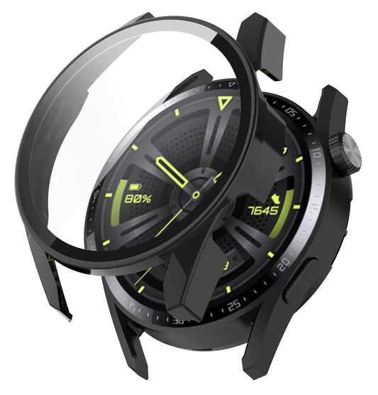 Husa Techsuit Defense360 Pro pentru Huawei Watch GT 3 46mm, Neagra