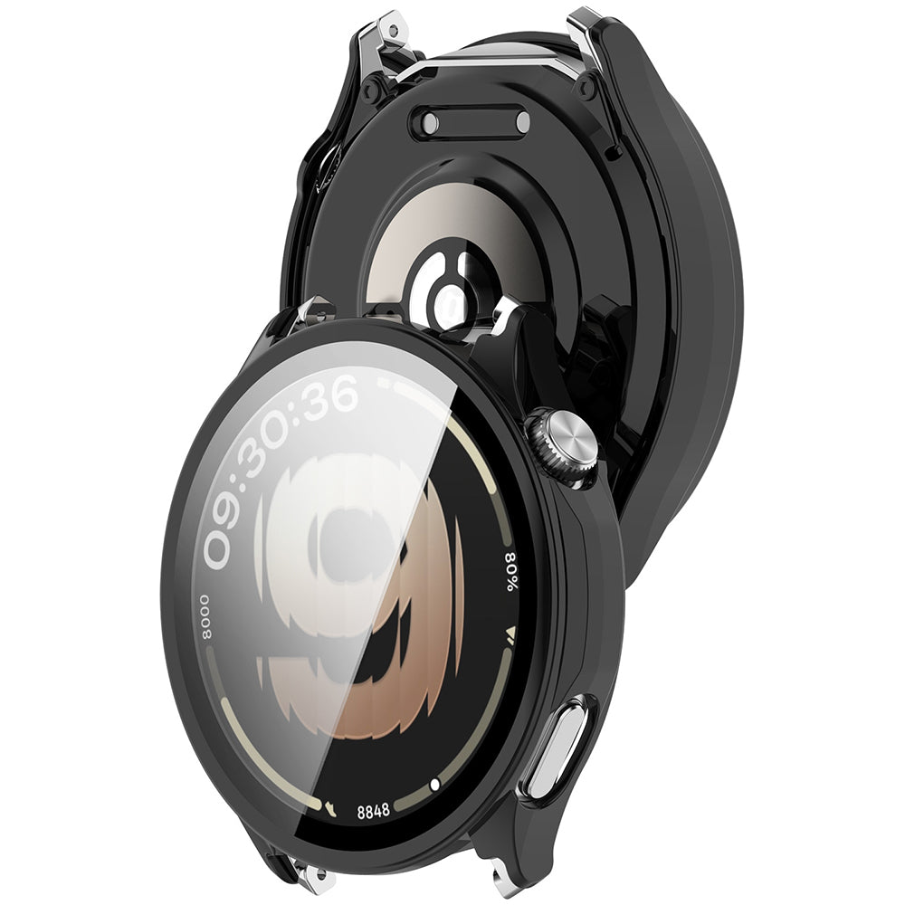 Husa Techsuit Defense360 Pro pentru Oppo Watch S / OnePlus Watch Lite, Neagra