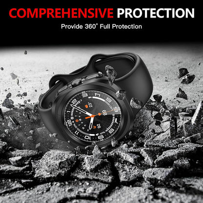 Husa Techsuit Defense360 Pro pentru Samsung Galaxy Watch Ultra, Neagra