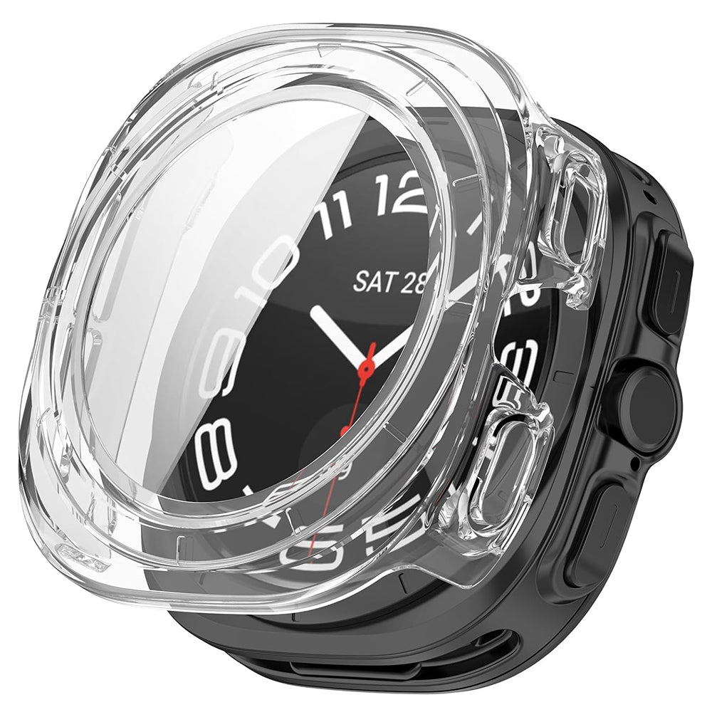 Husa Techsuit Defense360 Pro pentru Samsung Galaxy Watch Ultra, Transparenta