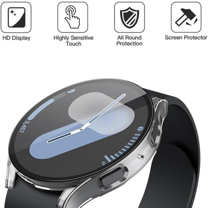 Husa Techsuit Defense360 Pro pentru Samsung Galaxy Watch7 44mm, Transparenta