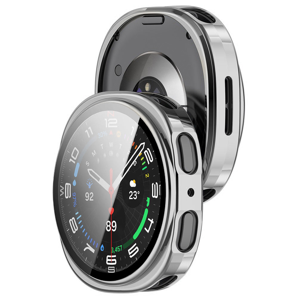 Husa Techsuit Defense360 Pro pentru Samsung Galaxy Watch8 40mm, Argintie