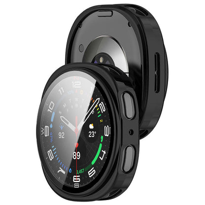 Husa Techsuit Defense360 Pro pentru Samsung Galaxy Watch8 40mm, Neagra Mata