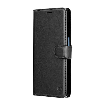 Husa pentru Samsung Galaxy A07 4G A075, Techsuit, Leather Folio, Neagra