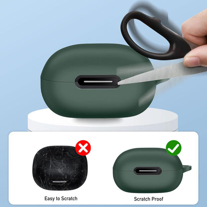 Husa Techsuit Silicone pentru Anker SoundCore P40i, Neagra