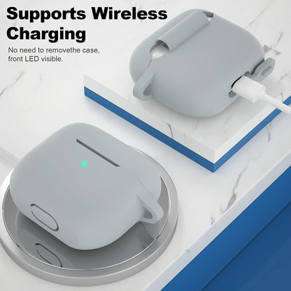 Husa Techsuit Silicone pentru Apple AirPods 3, Gri