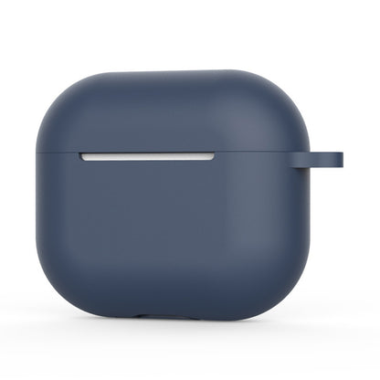 Husa Techsuit Silicone pentru Apple AirPods 4, Bleumarin