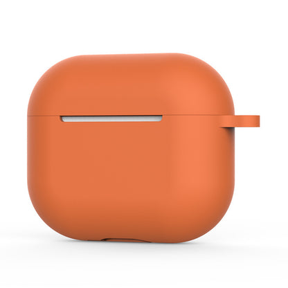 Husa Techsuit Silicone pentru Apple AirPods 4, Portocalie