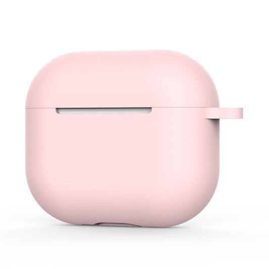 Husa Techsuit Silicone pentru Apple AirPods 4, Roz Deschis