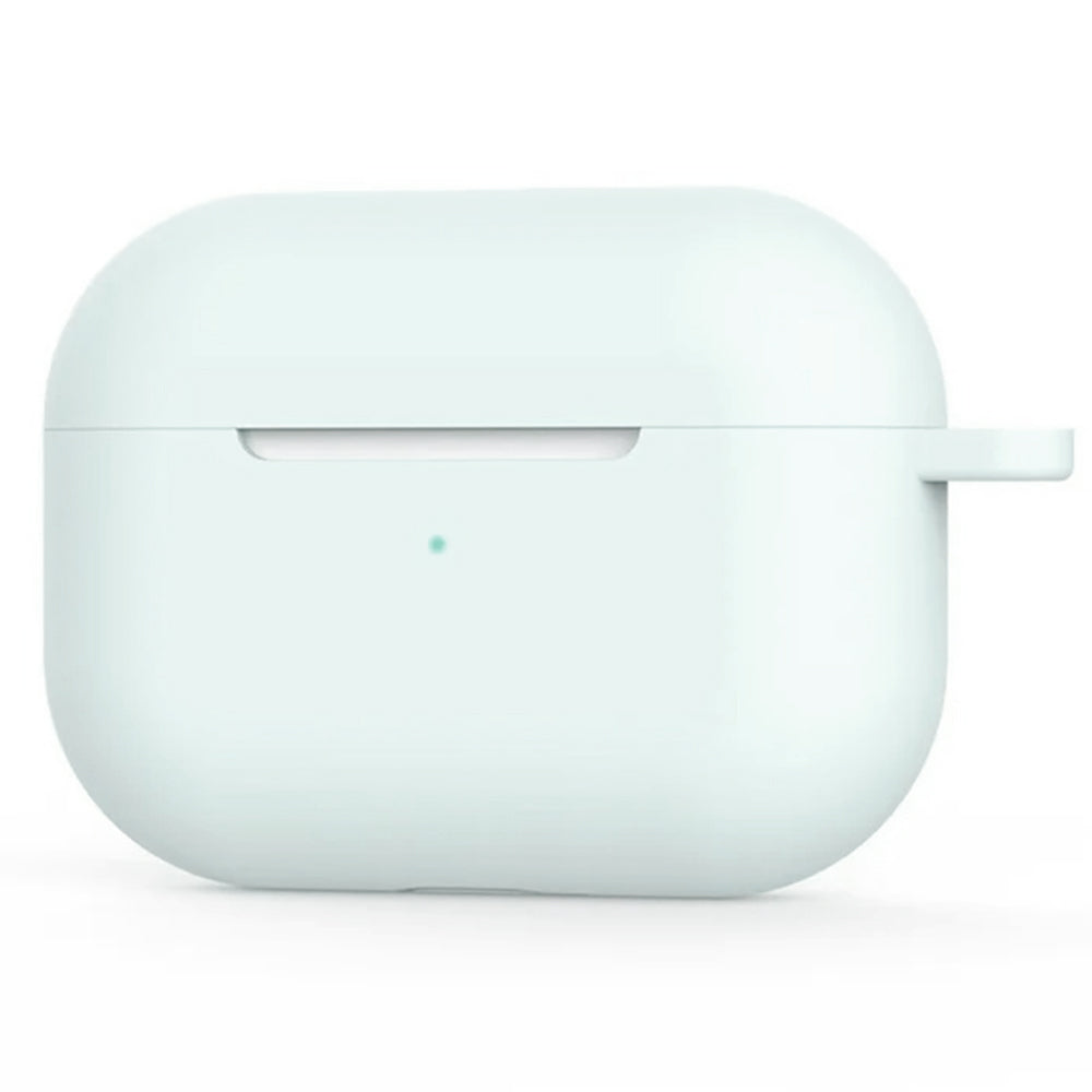 Husa Techsuit Silicone pentru Apple AirPods 4, Turcoaz Deschis