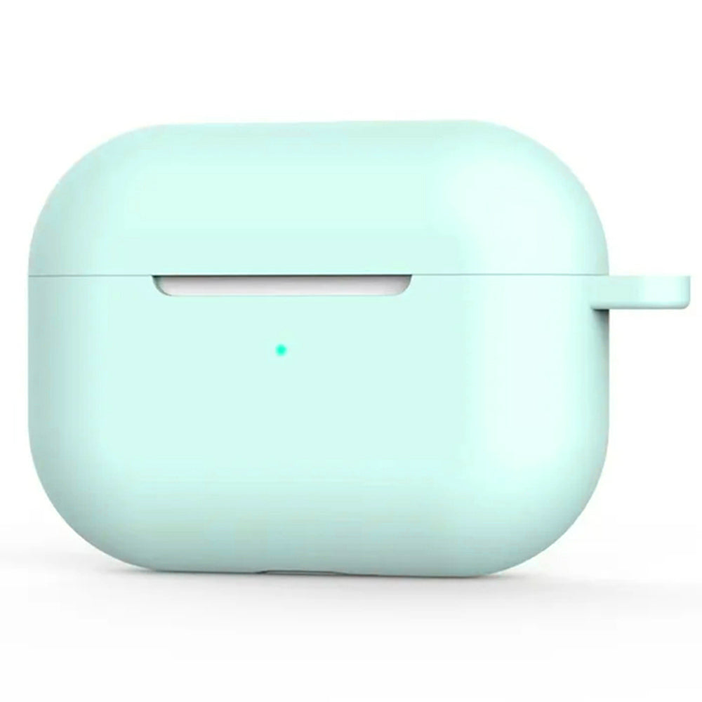 Husa Techsuit Silicone pentru Apple AirPods 4, Turcoaz Inchis