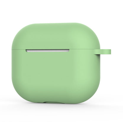 Husa Techsuit Silicone pentru Apple AirPods 4, Verde Deschis