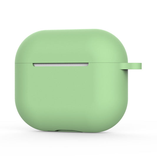 Husa Techsuit Silicone pentru Apple AirPods 4, Verde Deschis