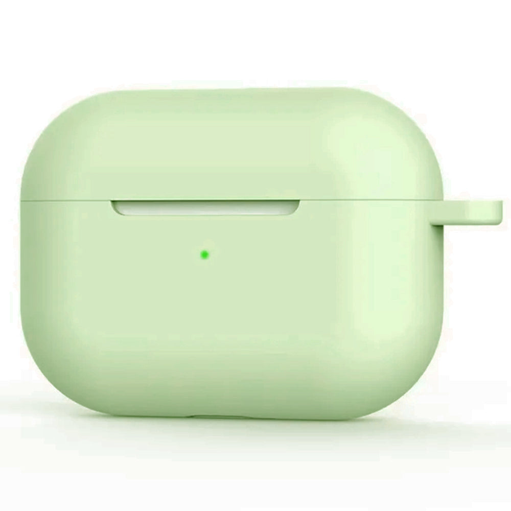 Husa Techsuit Silicone pentru Apple AirPods 4, Verde Deschis