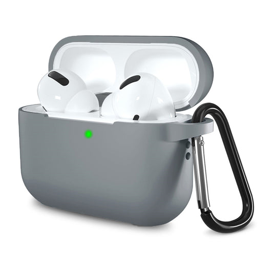 Husa Techsuit Silicone pentru Apple AirPods Pro Series, Gri