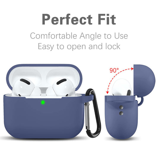 Husa Techsuit Silicone pentru Apple AirPods Pro Series, Verde Inchis