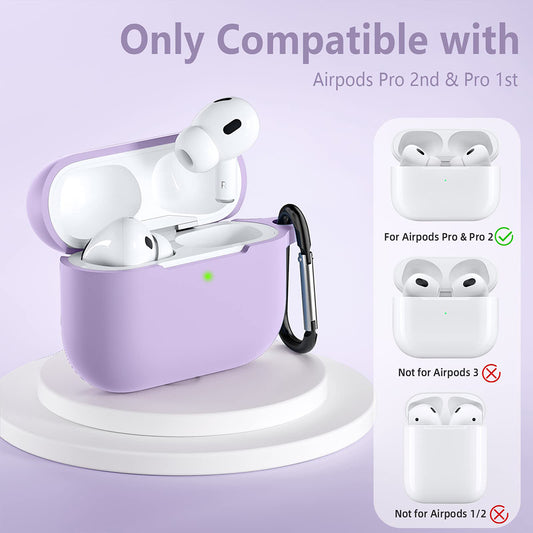 Husa Techsuit Silicone pentru Apple AirPods Pro Series, Albastra