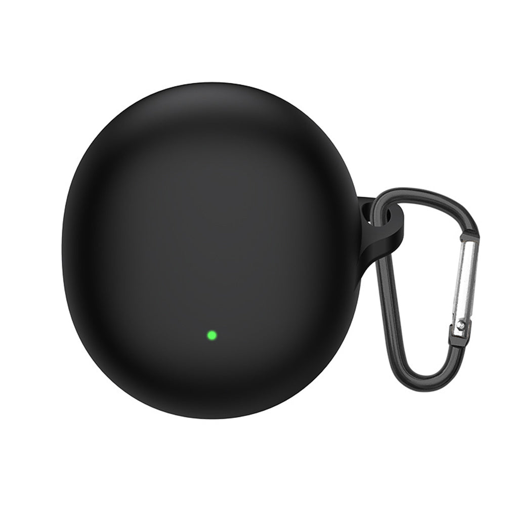 Husa Techsuit Silicone pentru Oppo Enco Air3, Neagra