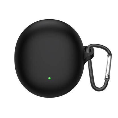 Husa Techsuit Silicone pentru Oppo Enco Air3, Neagra