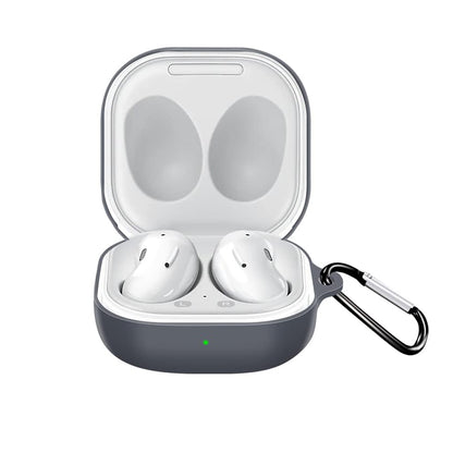 Husa Techsuit Silicone pentru Samsung Galaxy Buds FE / Buds2 Pro / Buds2 / Buds Pro / Buds Live, Neagra