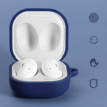 Husa Techsuit Silicone pentru Samsung Galaxy Buds FE / Buds2 Pro / Buds2 / Buds Pro / Buds Live, Neagra