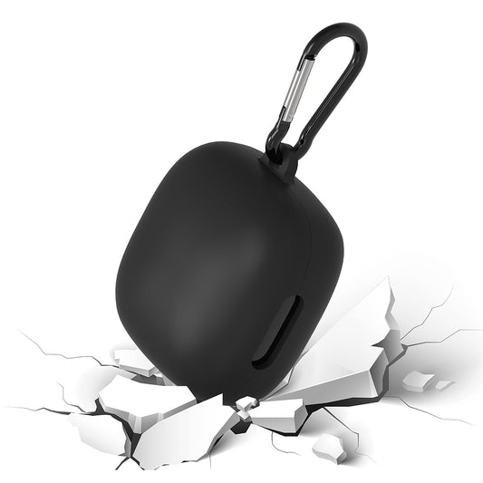 Husa Techsuit Silicone pentru Apple AirPods Gen 1 / Gen 2, Neagra