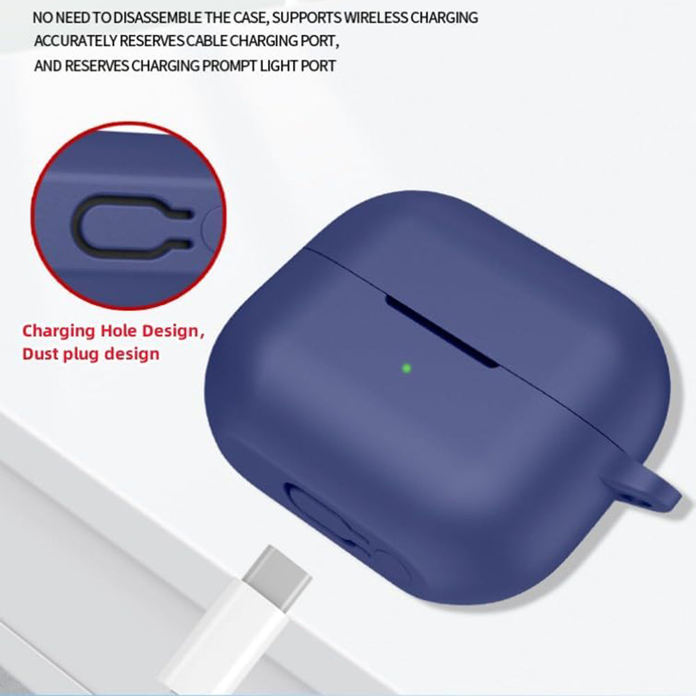 Husa Techsuit Silicone pentru Apple AirPods Pro 3, Verde