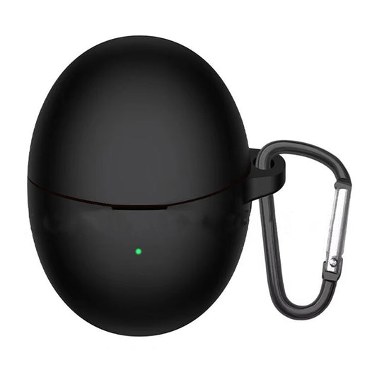 Husa Techsuit Silicone pentru Huawei FreeBuds 6, Neagra