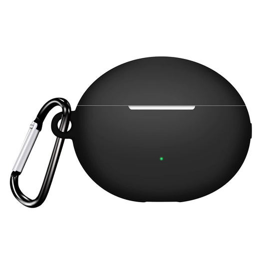 Husa Techsuit Silicone pentru Huawei FreeBuds 6i, Neagra