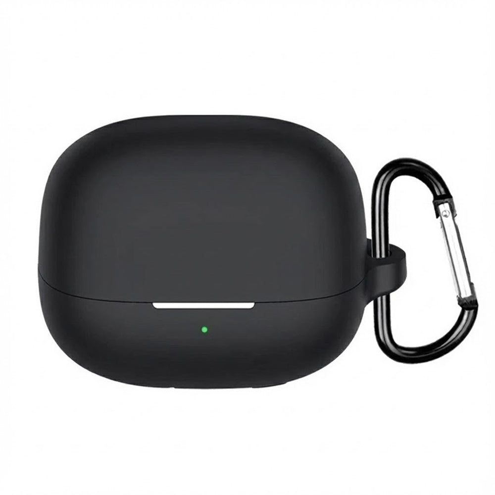 Husa Techsuit Silicone pentru Xiaomi Buds 5 Pro, Neagra