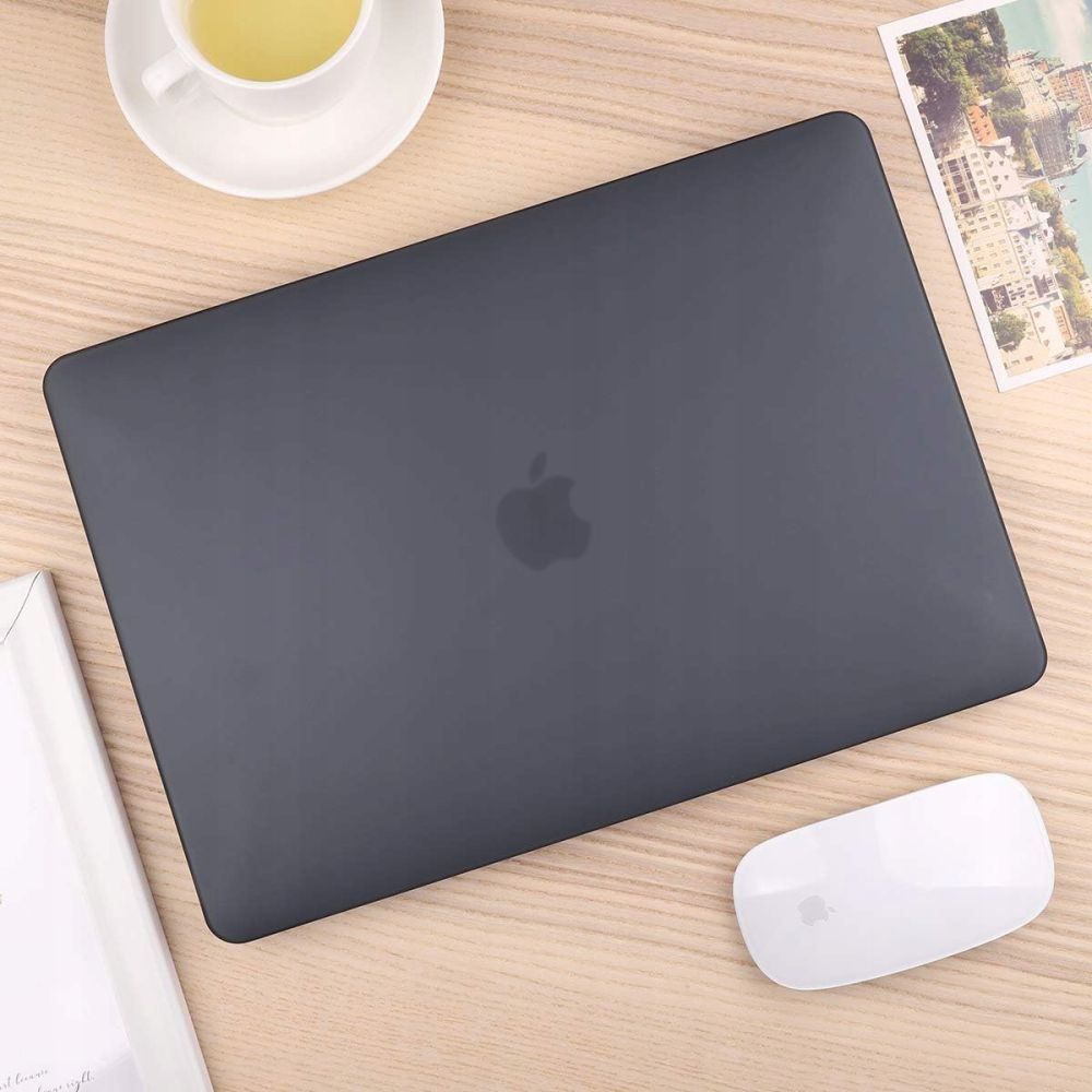 Husa Techsuit UltraShell pentru Apple MacBook Air M3 15inch (2024) / Air M2 15inch (2023), Neagra