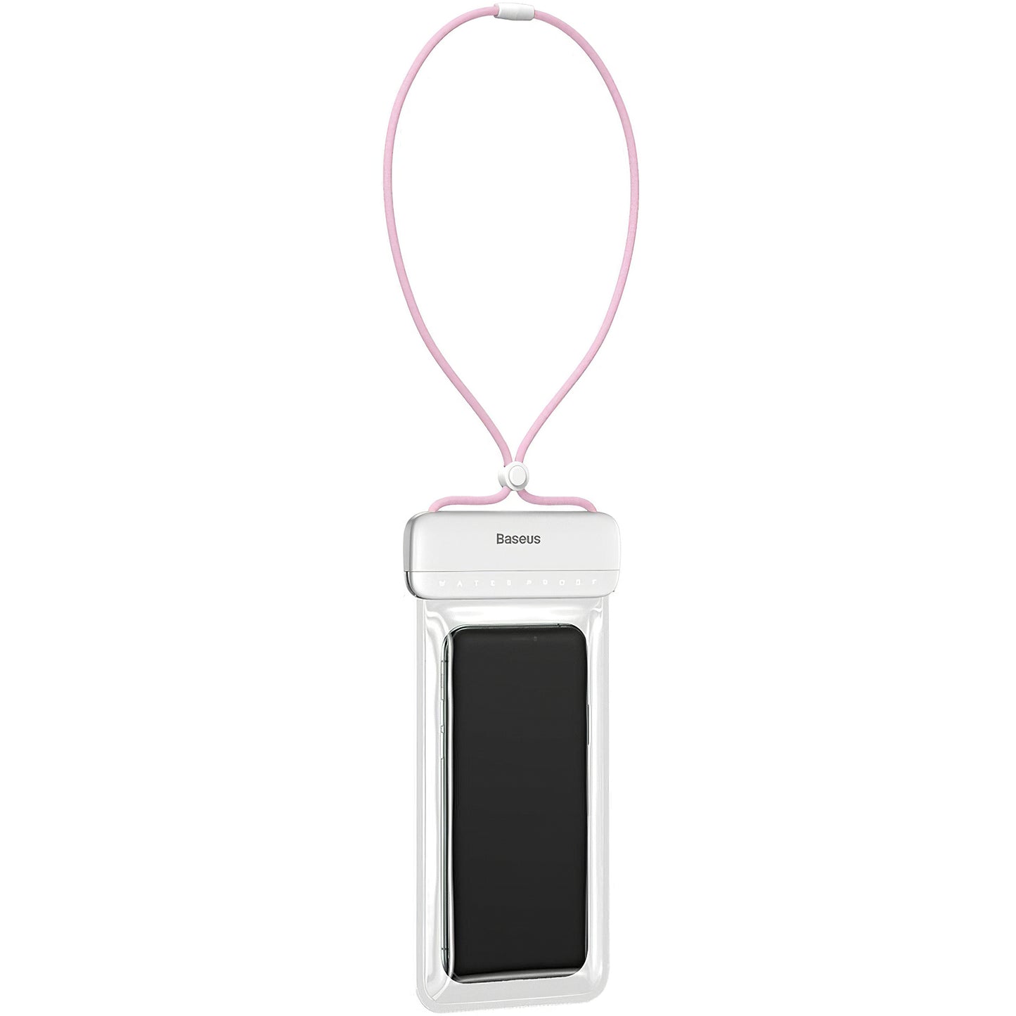Husa Universala Waterproof pentru Telefon, Baseus, Let's Go, Roz ACFSD-D24