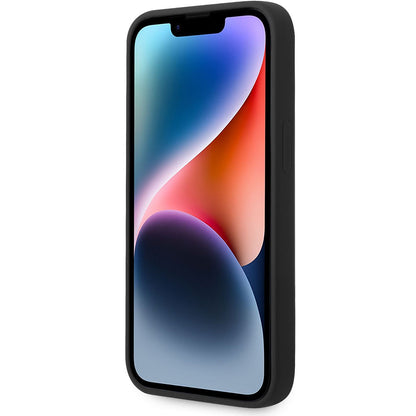 Husa pentru Apple iPhone 14 Plus, Karl Lagerfeld, Silicone Body Choupette, Neagra