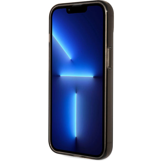 Husa pentru Apple iPhone 14 Plus, Karl Lagerfeld, IML Ikonik NFT, Neagra Transparenta