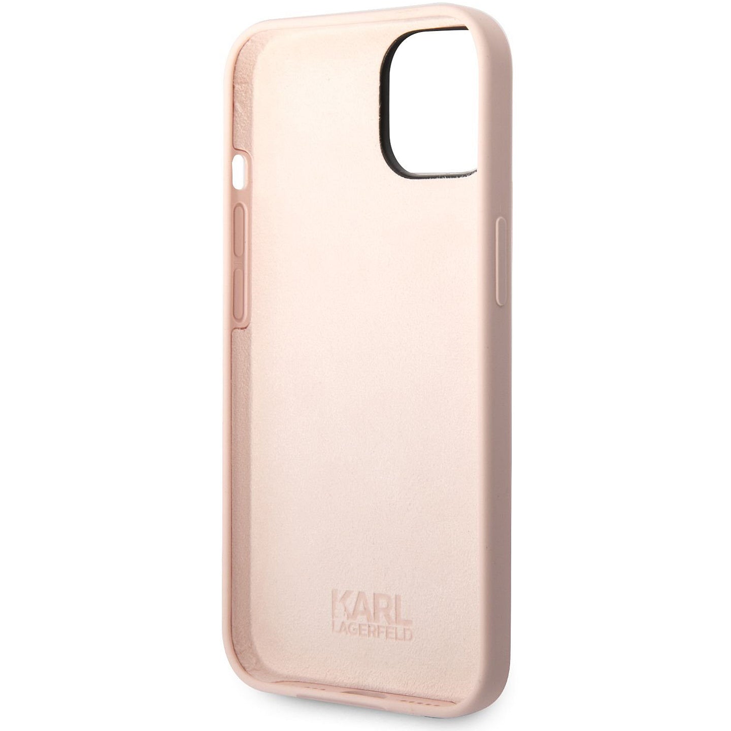 Husa pentru Apple iPhone 14 Plus, Karl Lagerfeld, Silicone Body Choupette, Roz