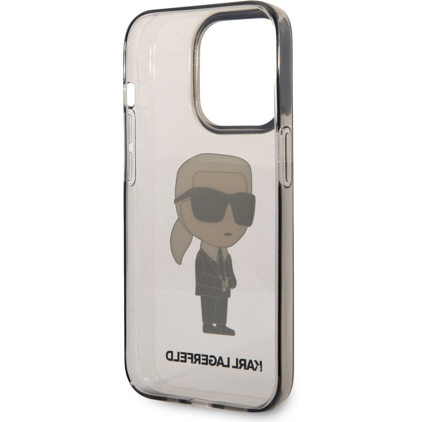 Husa pentru Apple iPhone 14 Pro Max, Karl Lagerfeld, IML Ikonik NFT, Neagra