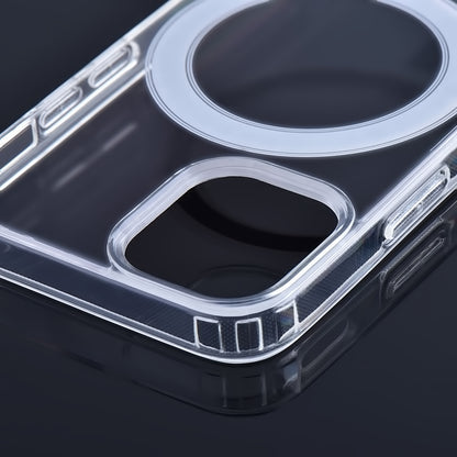 Husa MagSafe pentru Apple iPhone 13 Pro, OEM, Clear Mag, Transparenta