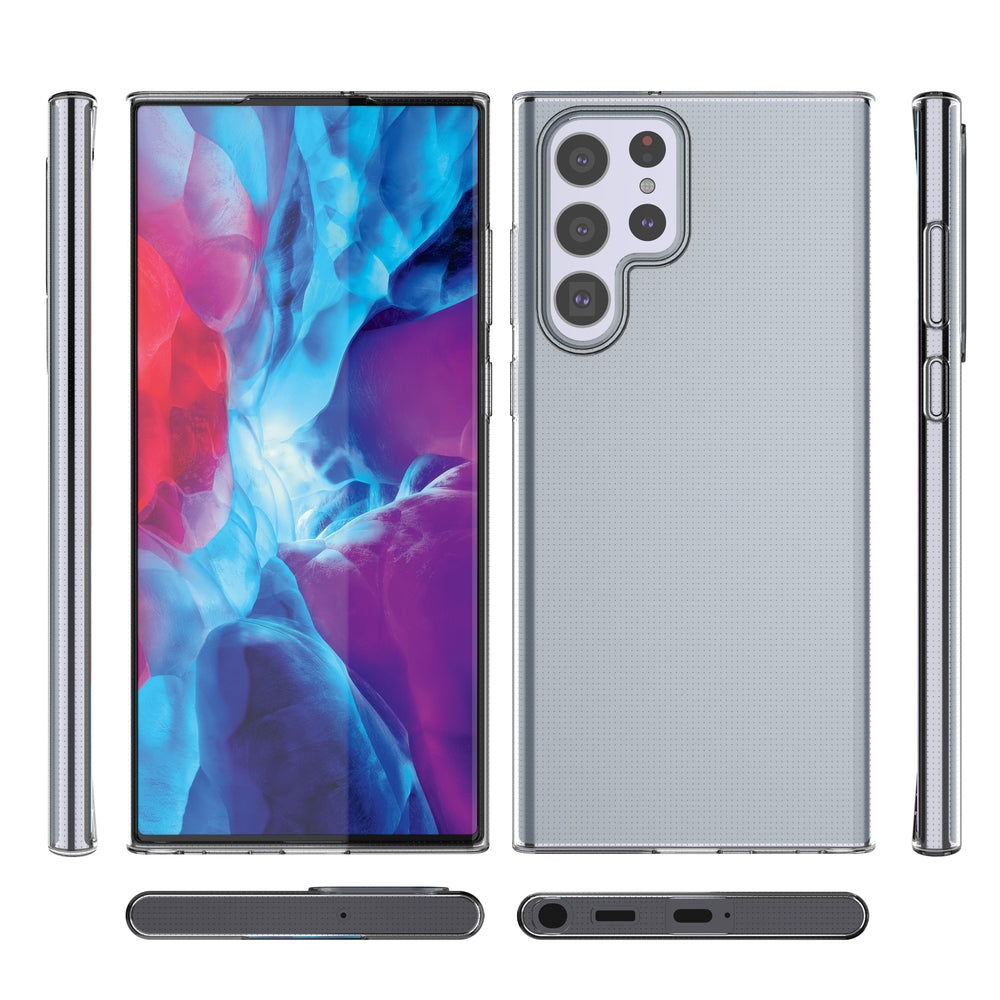 Husa pentru Samsung Galaxy S22 Ultra 5G S908, OEM, Slim, Transparenta