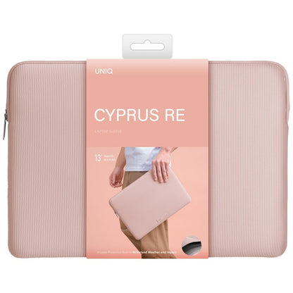 Husa UNIQ Cyprus Ridge pentru Laptop max. 14inch, Roz