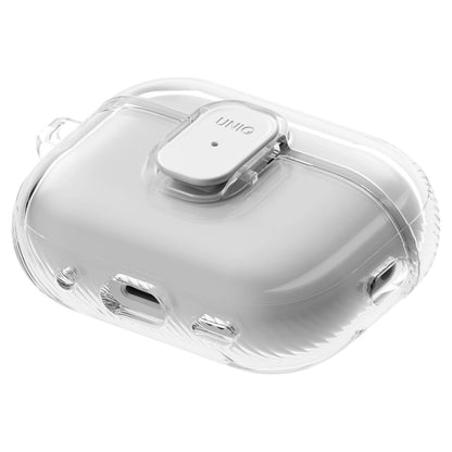 Husa UNIQ Glase Pro pentru Apple AirPods Pro 3, Transparenta